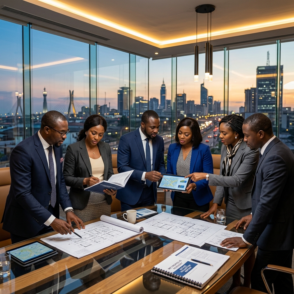 ODUDU & CO. Motivated Professionals Collaborating on Valuation Reports and Blueprints